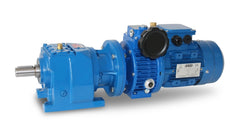 SEVA- MV-F002/B5-71-4 - 0,37 kW – 26-127 Upm Stirnrad- Verstellgetriebemotor