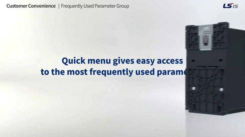 Product video of the LS-G100 frequency converter! 