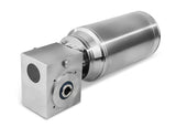 SEVA- ESD50-711-4 - 0,25 kW - 70 tr/min - motoréducteur à vis sans fin en acier inoxydable