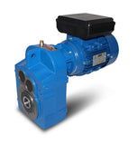 230V-mulighed 1,5 kW 4-polet til flade gearmotorer