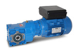 230V-mulighed 0,18 kW - 2-polet til koniske gearmotorer