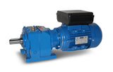 230V-mulighed 0,55 kW - 6-polet til cylindriske gearmotorer