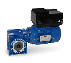 SEVA- CMRV 050-712-4 - 0,37 KW - 9 bis 110 Upm- Schneckengetriebe+ FU-Motor alpha