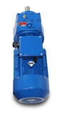 SEVA- MV282-100L1-4 - 2,2 kW - 134 tr/min moteur à engrenages hélicoïdaux