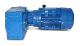 Flad gearmotor SEVA-DV172-63-4-0,18 kW-92 rpm