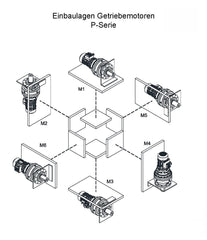 SEVA-PV3504L.01-160L-4-15 kW-1.9 rpm planetary gear motor
