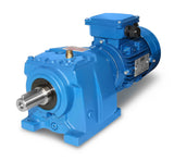 SEVA- MV102-90S-4 - 1,1 kW - ​​202 tr/min moteur à engrenages hélicoïdaux