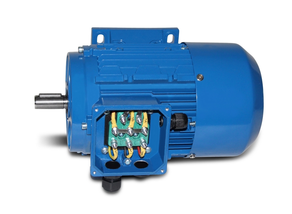 Gleichstrommotor, 1,5 kW, 4 polig, 12V, B3